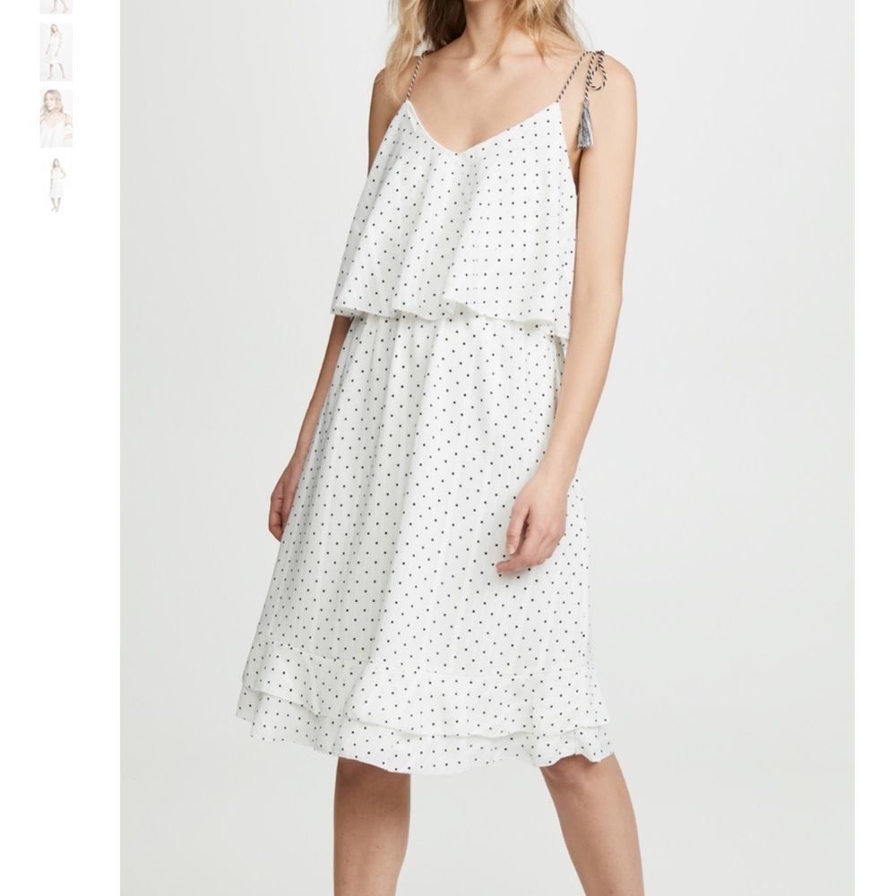 Cupcakes and cashmere Latana Dress Ivory color